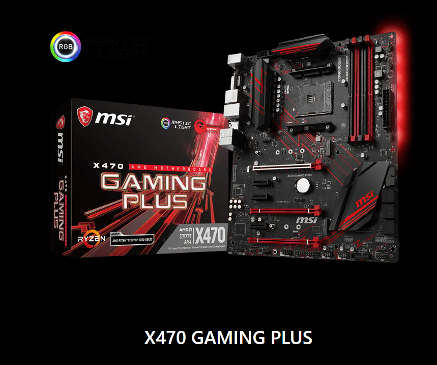微星（MSI）X470 GAMING PLUS