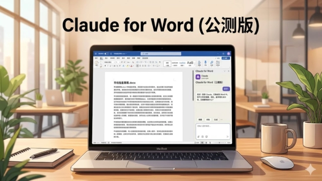 Anthropic推出Claude for Word插件：AI深度嵌入办公生态
