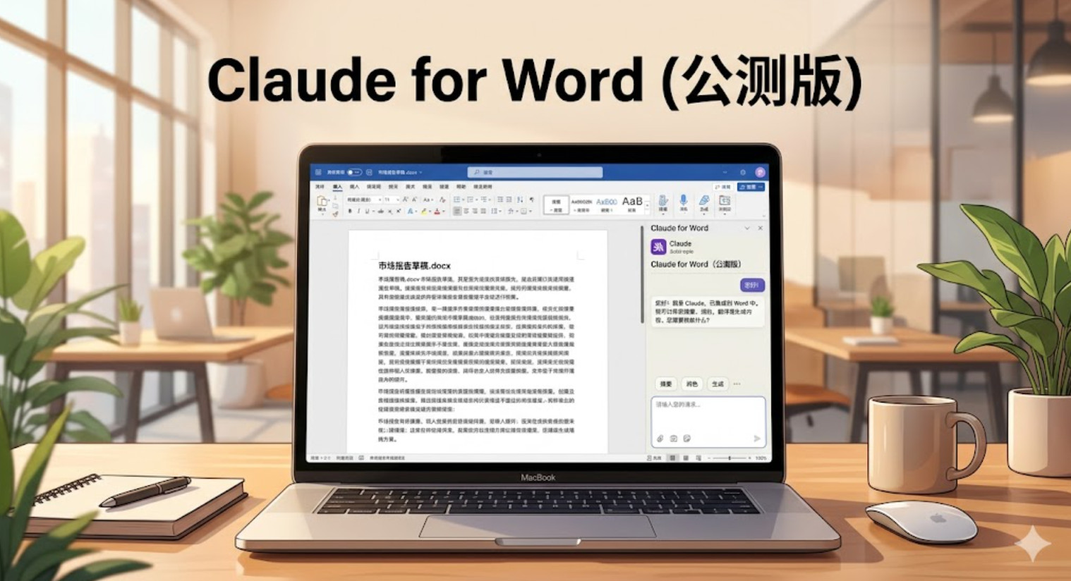 Claude for Word公测版